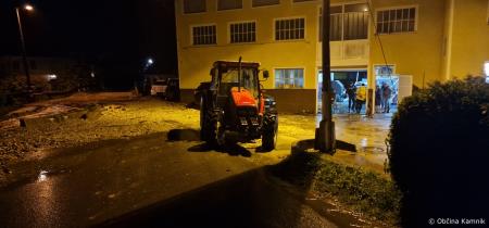 Včerajšnje močno neurje v Motniku (1)